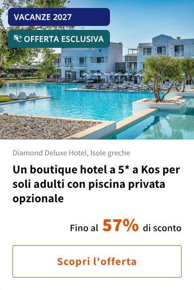 Un boutique hotel a 5* a Kos per soli adulti con piscina privata opzionale