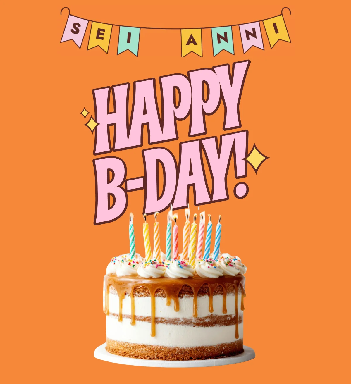 6 anni Choco Zero · Happy B-Day