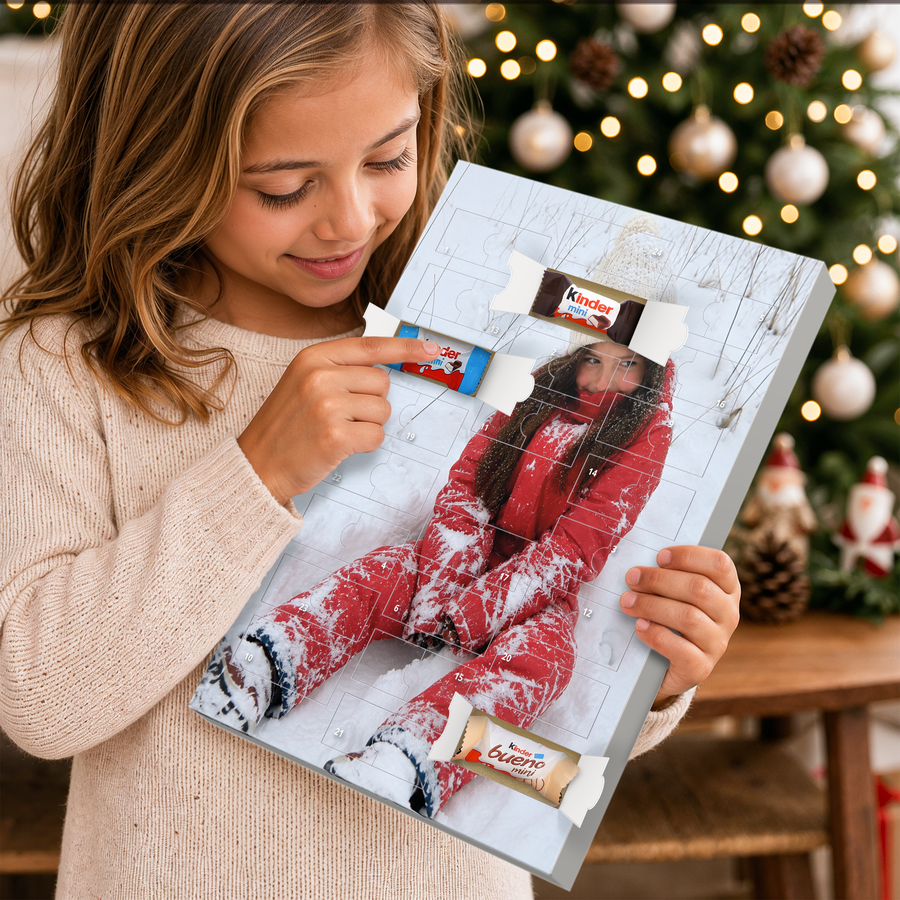 Calendario dell'Avvento Kinder cioccolato