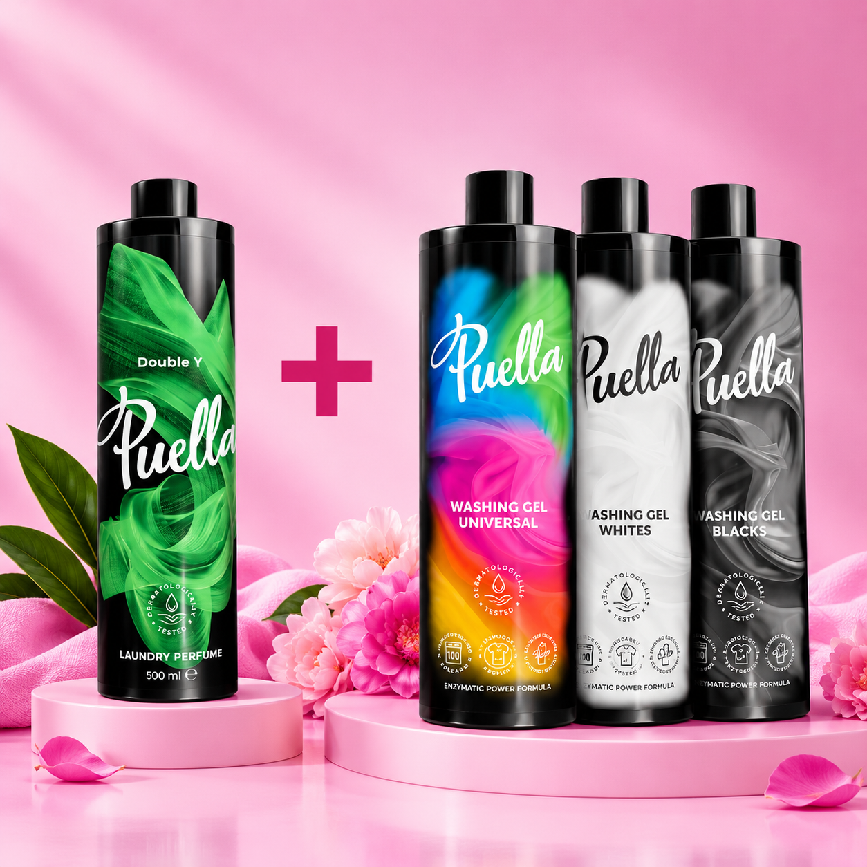 Profumo 500 ml + gel lavante 1 l