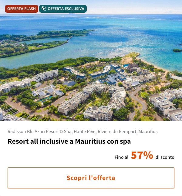 Resort all inclusive a Mauritius con spa