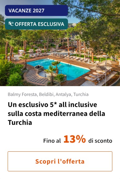 Un esclusivo 5* all inclusive sulla costa mediterranea della Turchia