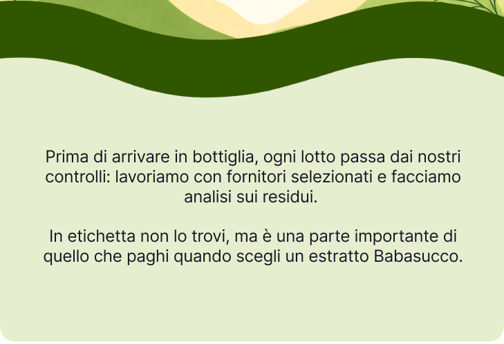 I nostri controlli