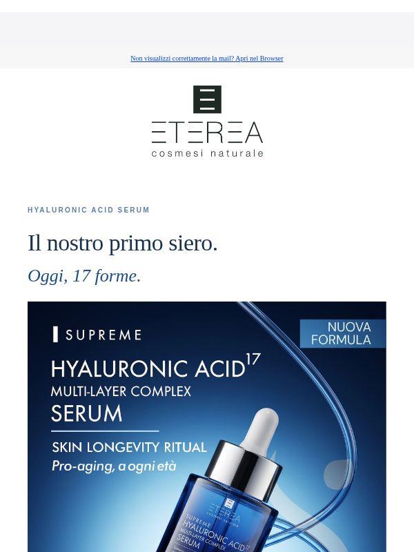 Il primo siero Eterea evolve: da 3 a 17 forme💙