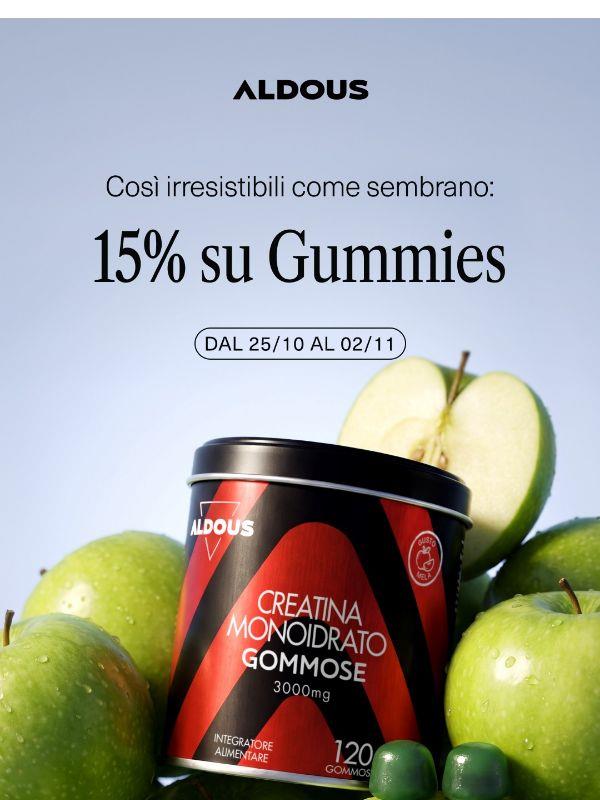 Gummie Lover? -15% per te.