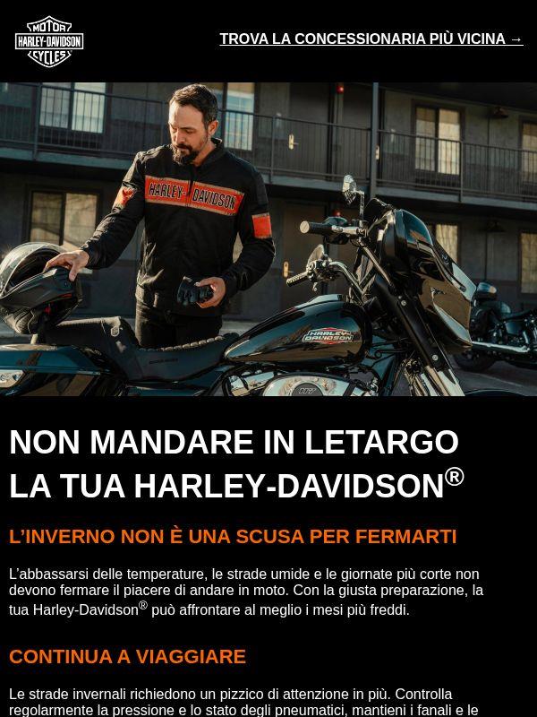 Prepara all’inverno la tua Harley-Davidson