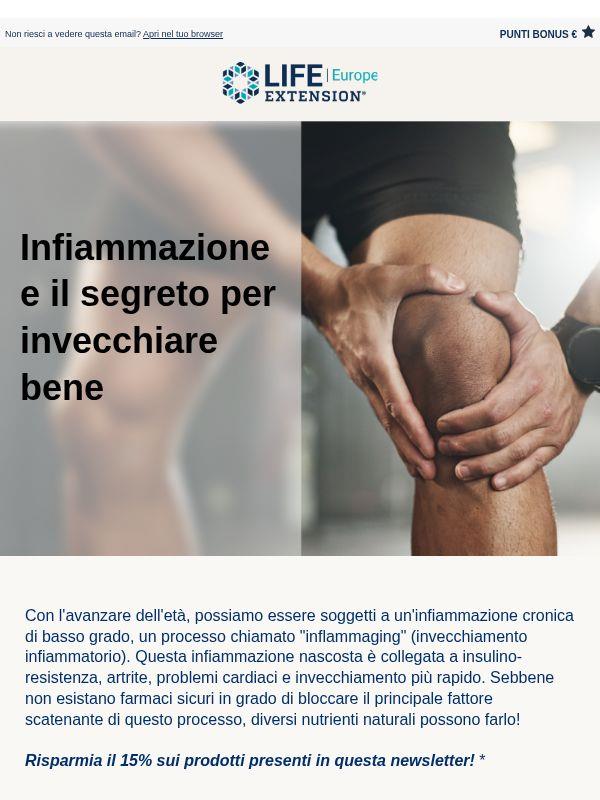 Combatti l'infiammazione & invecchia bene