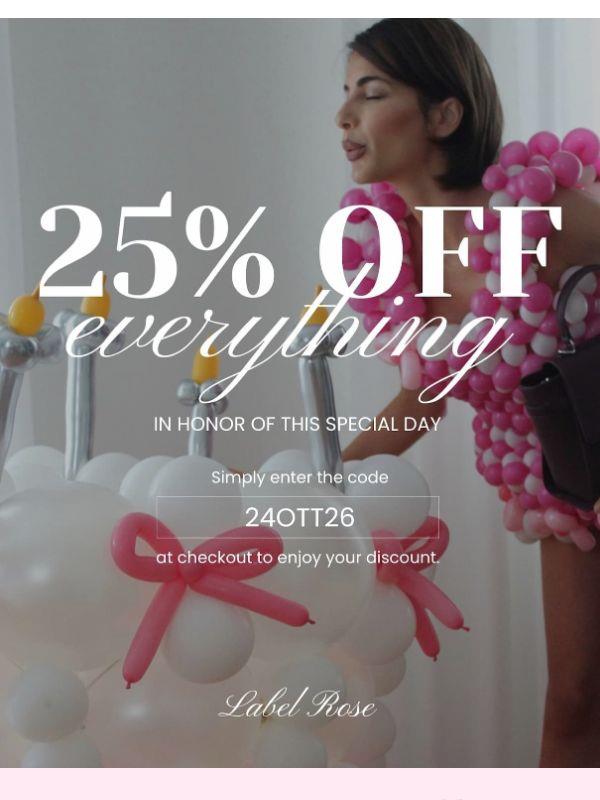 ⏰ Last few hours to get 25% off — offer ends at midnight!
