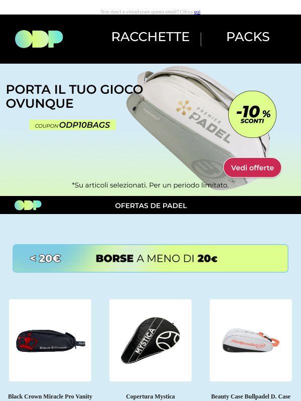 🛍️ Un borsone per ogni budget