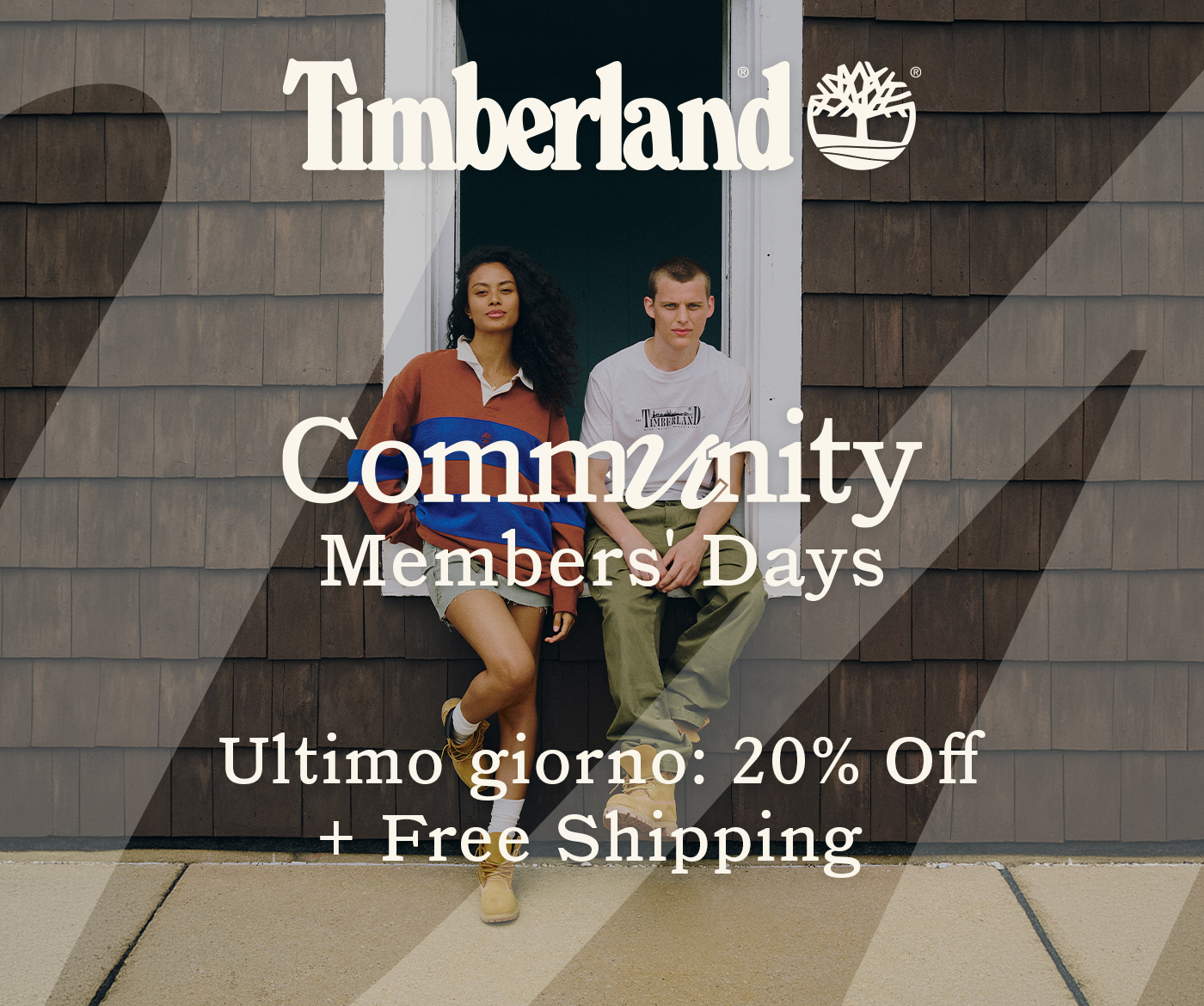 COMMUNITY MEMBERS' DAYS Ultimo giorno: 20% Off + Free Shipping