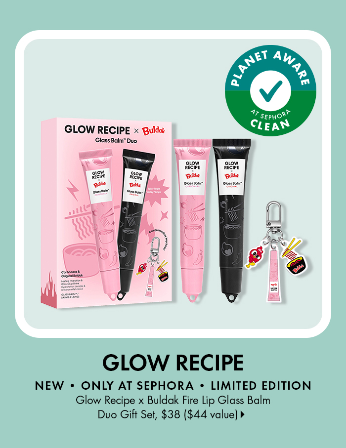 Glow Recipe Glow Recipe x Buldak Fire Lip Glass Balm Duo Gift Set