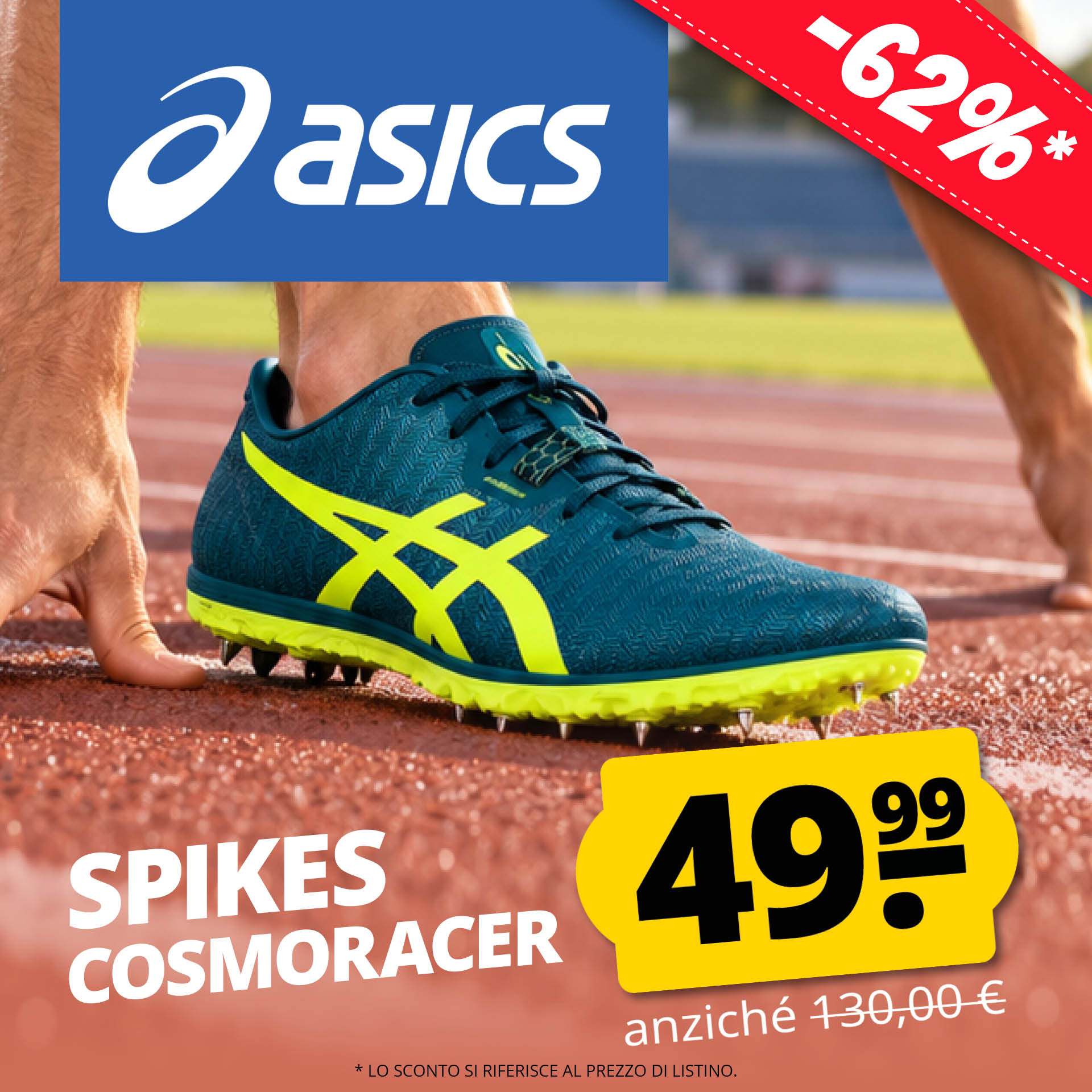 ASICS Spikes Cosmoracer MD 2
