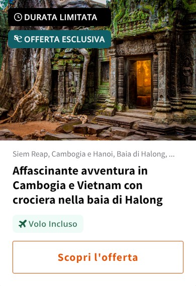 Affascinante avventura in Cambogia e Vietnam con crociera nella baia di Halong