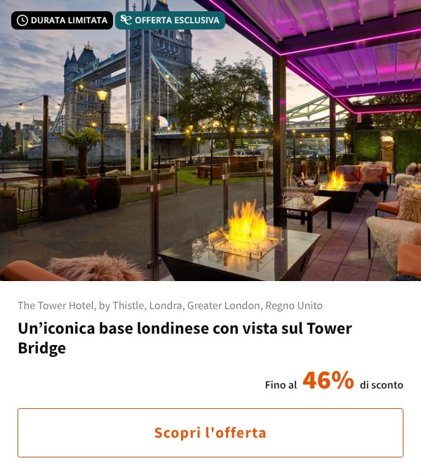 Un%27iconica base londinese con vista sul Tower Bridge