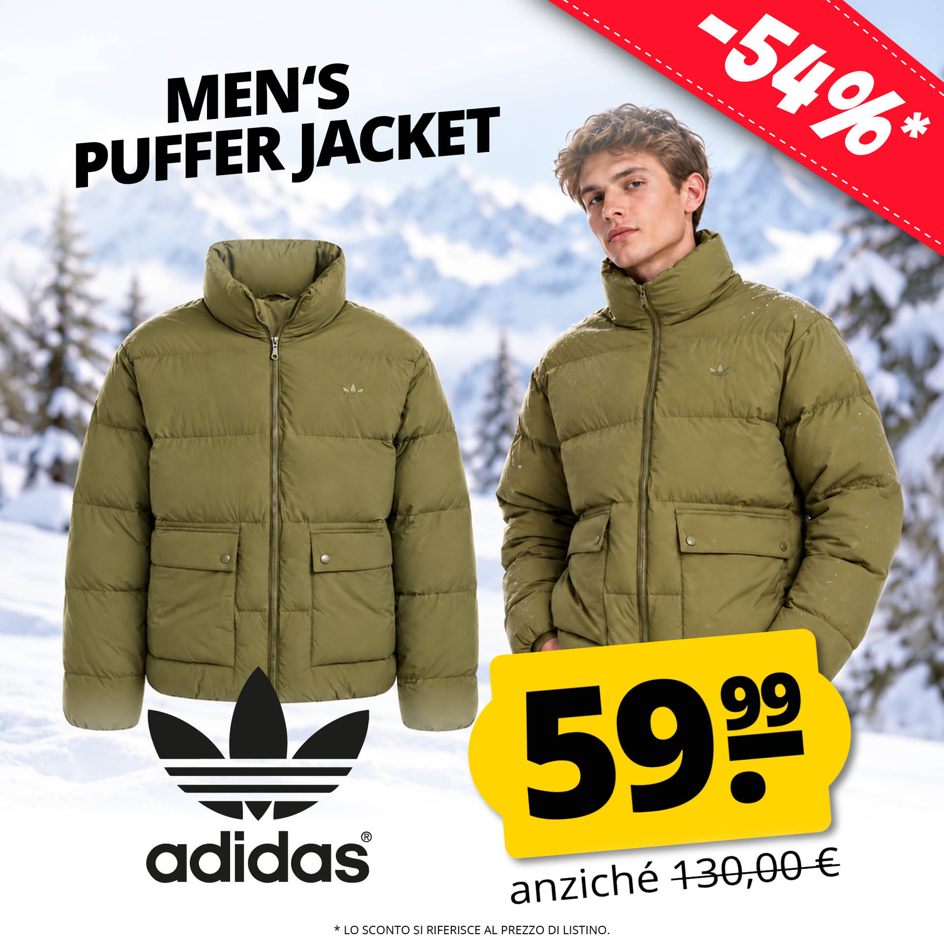adidas Originals Kunstdaunen Uomo Giaccone piumino