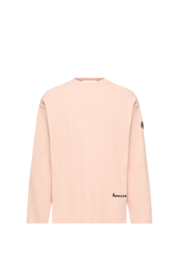 T-shirt a maniche lunghe in jersey di cotone con stampa K2