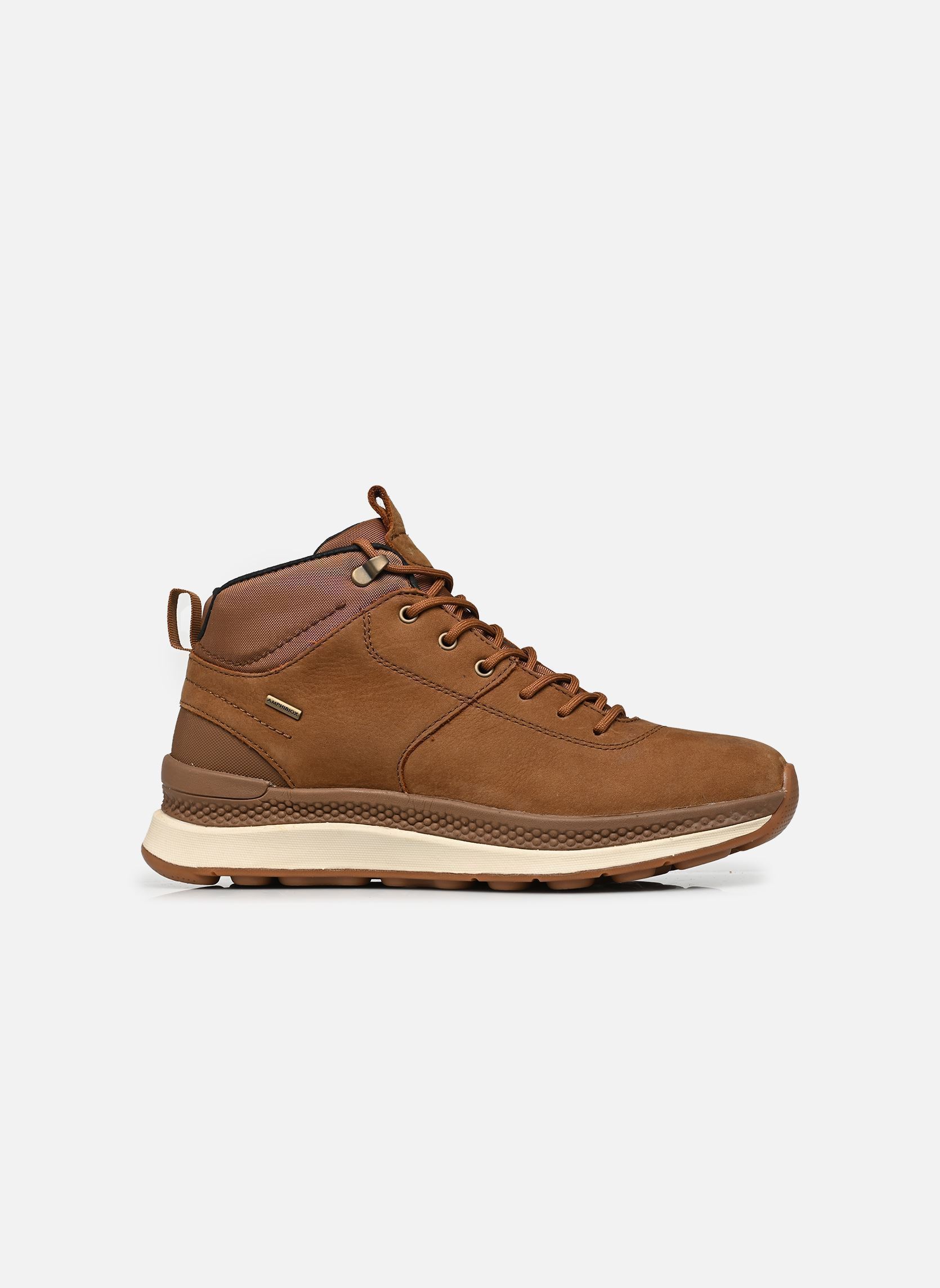 Geox Baskets basses U SPHERICA ACTIF X2 homme marron
