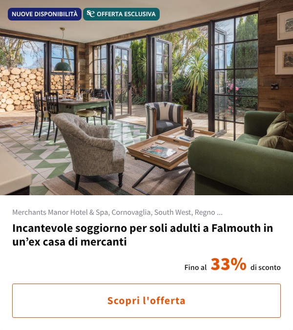 Incantevole soggiorno per soli adulti a Falmouth in un%27ex casa di mercanti