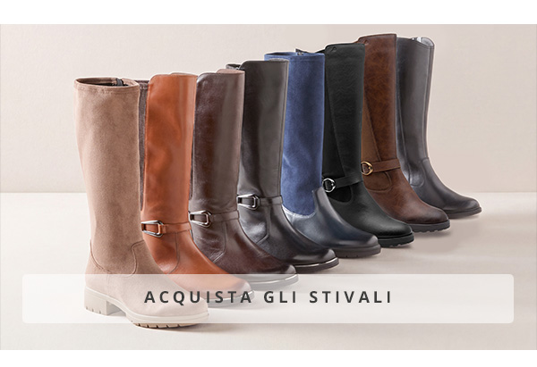 Collezione di stivali versatili in vari colori