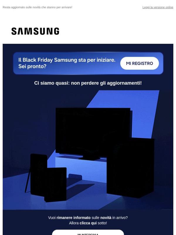 Si sta avvicinando il Black Friday 👀