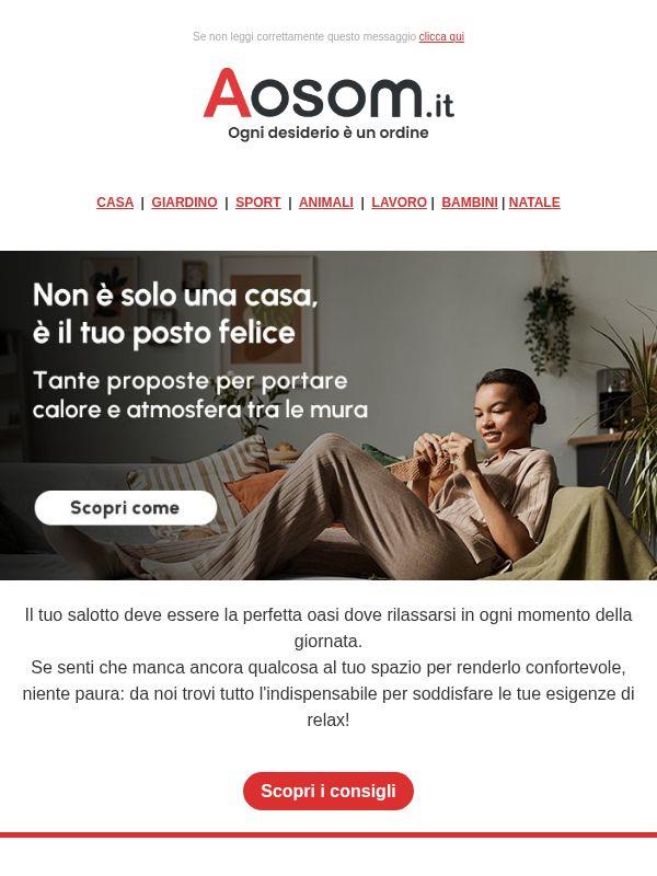 Crea un salotto a prova di relax
