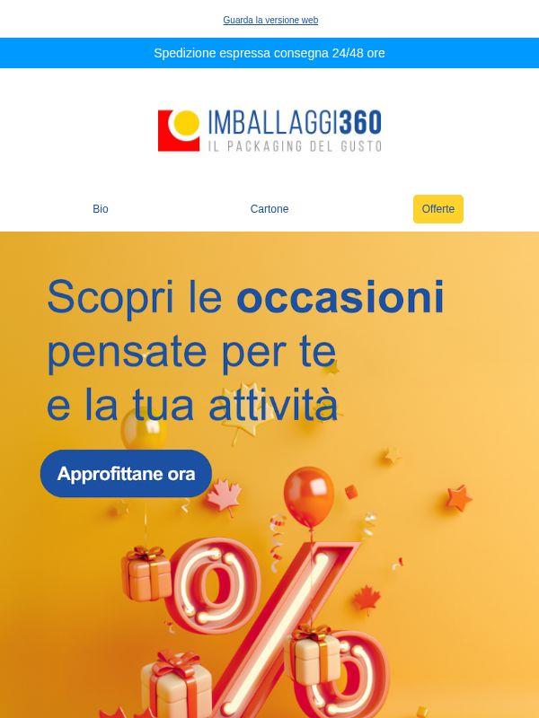 💥 Scopri le offerte che trovi sempre su Imballaggi360