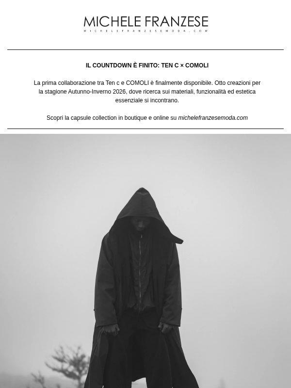 IL COUNTDOWN È FINITO: TEN C × COMOLI