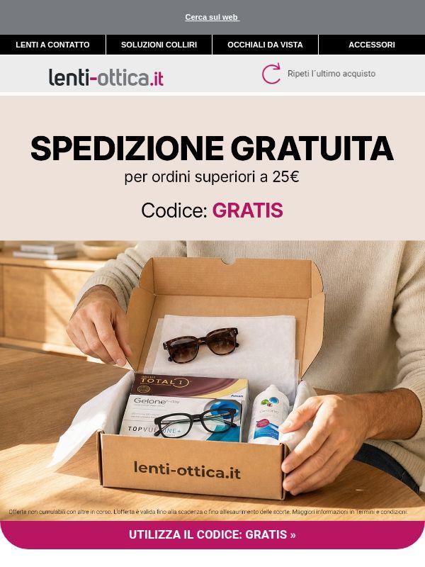 Spedizione gratuita per tutta la settimana 👉🚛