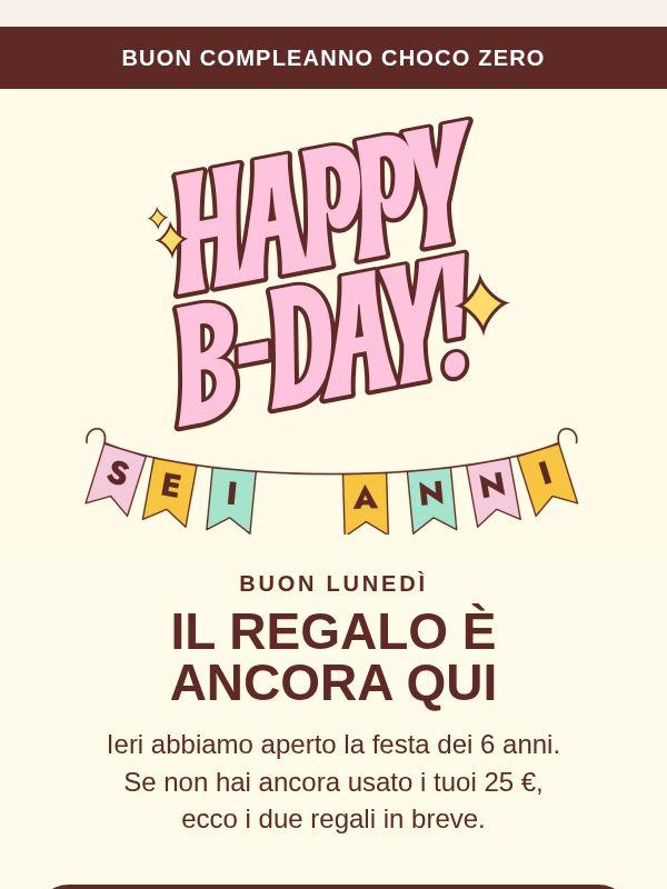 Il tuo regalo da 25 € ti aspetta
