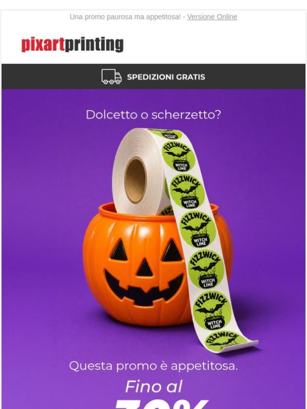 Scaccia la paura: Etichette e adesivi fino al -30%!