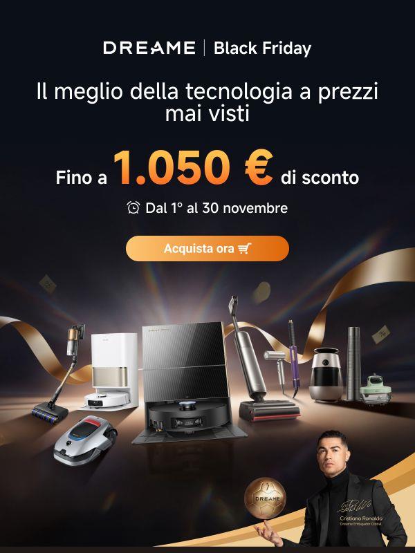 👀 La tua lista dei desideri per il Black Friday inizia qui
