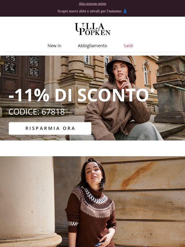 Risparmia l'11% su tutto e trova il tuo nuovo abito preferito 💗
