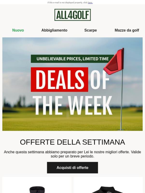 Le nuove offerte della settimana sono arrivate