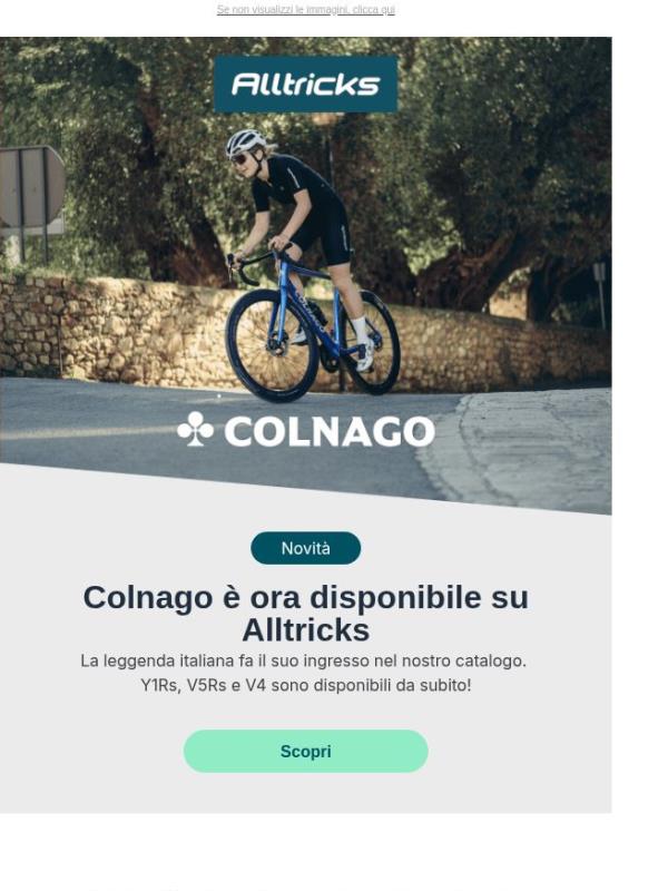 Colnago è arrivato su Alltricks