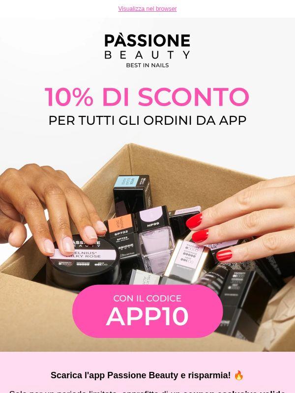 PROMO🔥 -10% solo da APP