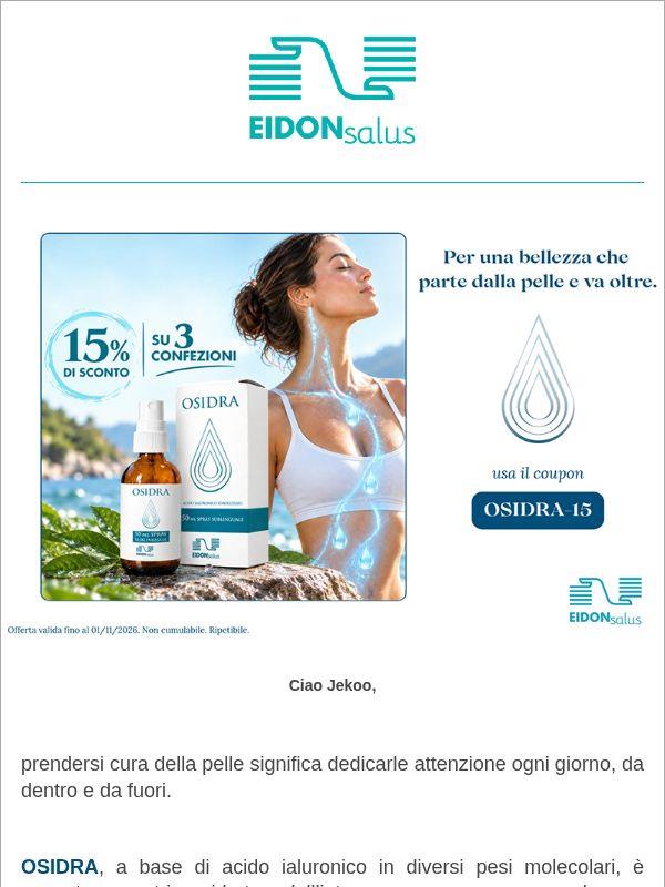 3 Osidra al 15% di sconto