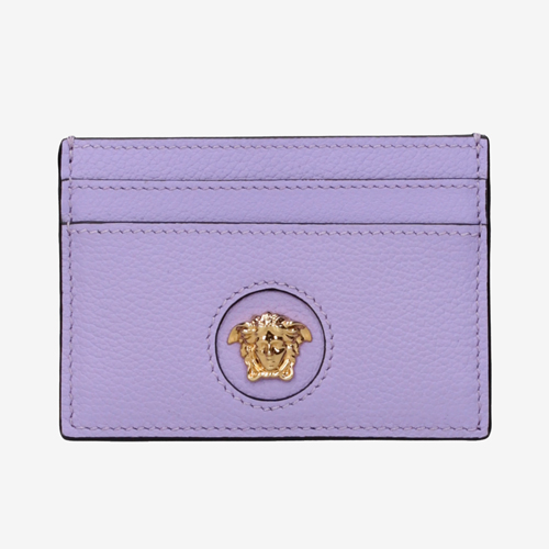 Versace Document Holders Women Leather Violet/Lilac