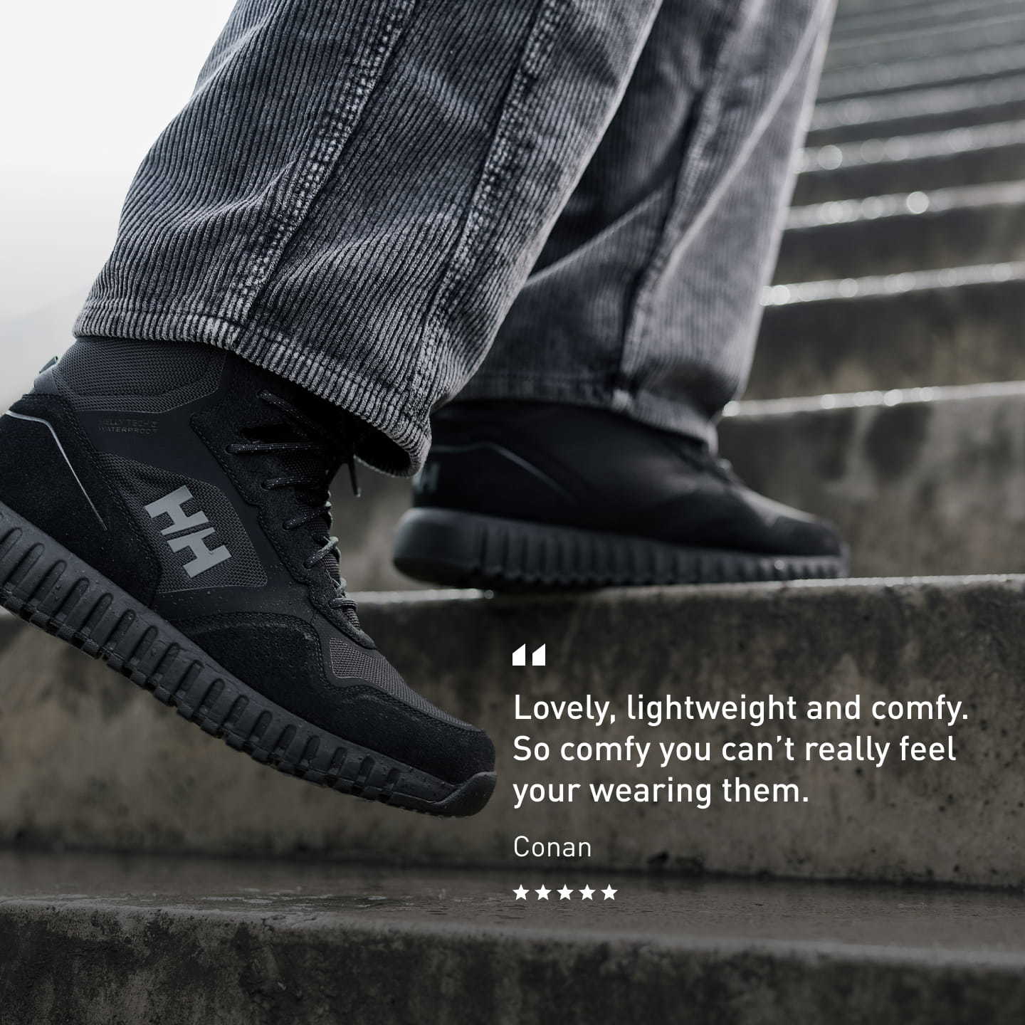Lovely, lightweight and comfy. - Conan