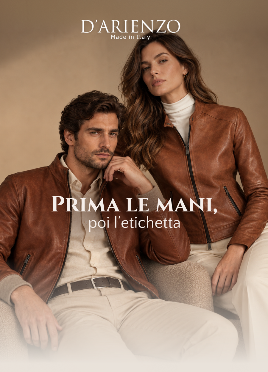 Prima le mani, poi l’etichetta. D’Arienzo Collezioni.