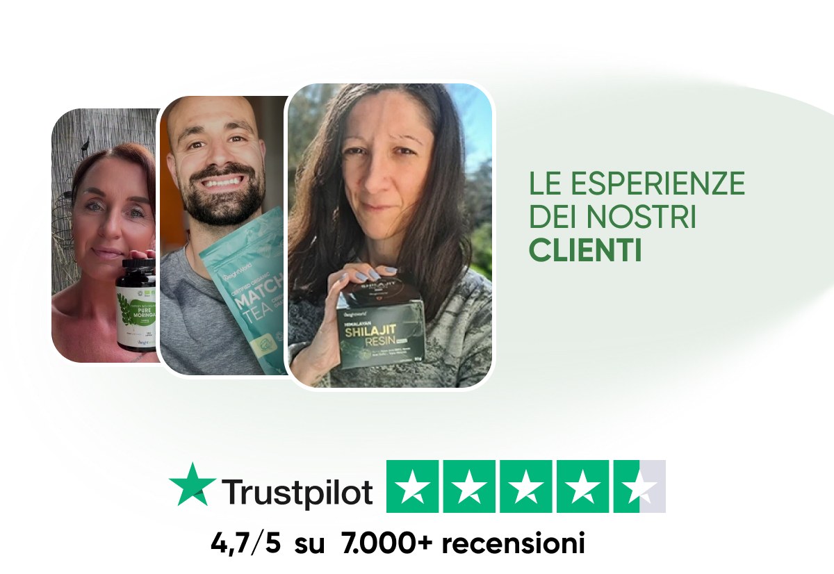 Le esperienze dei nostri clienti Trustpilot 4,7/5 su 7.000+ recensioni