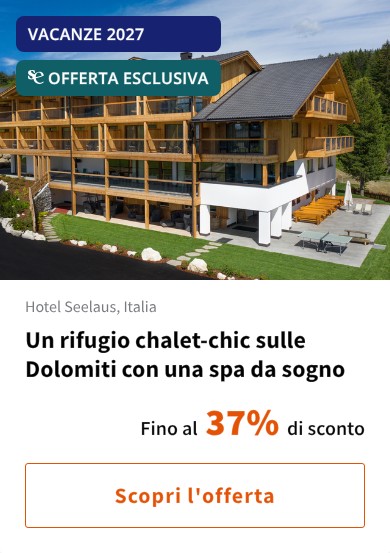 Un rifugio chalet-chic sulle Dolomiti con una spa da sogno