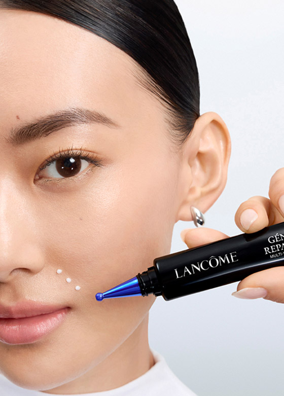 HOW TO APPLY STEP 1 Dispense 1–3 drops onto fingertips. Apply morning and evening to clean, dry skin on the face, neck, and décolleté after your serum. STEP 2 Targeted Application: Gently dab 1 drop directly onto specific lines (under-eyes, forehead, frown lines, crow's feet, or marionette lines) as a spot treatment. STEP 3 Zonal Application: Pat 2–3 drops across larger dry, sensitive, or targeted areas. Allow to dry completely.