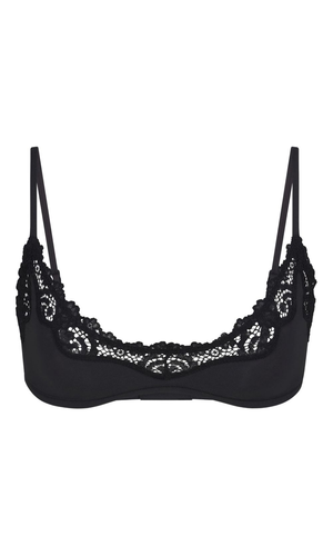 Laced bralette bra