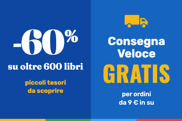 Sconto del 60% su 470 libri e consegna veloce gratis per ordini da 9 euro in su