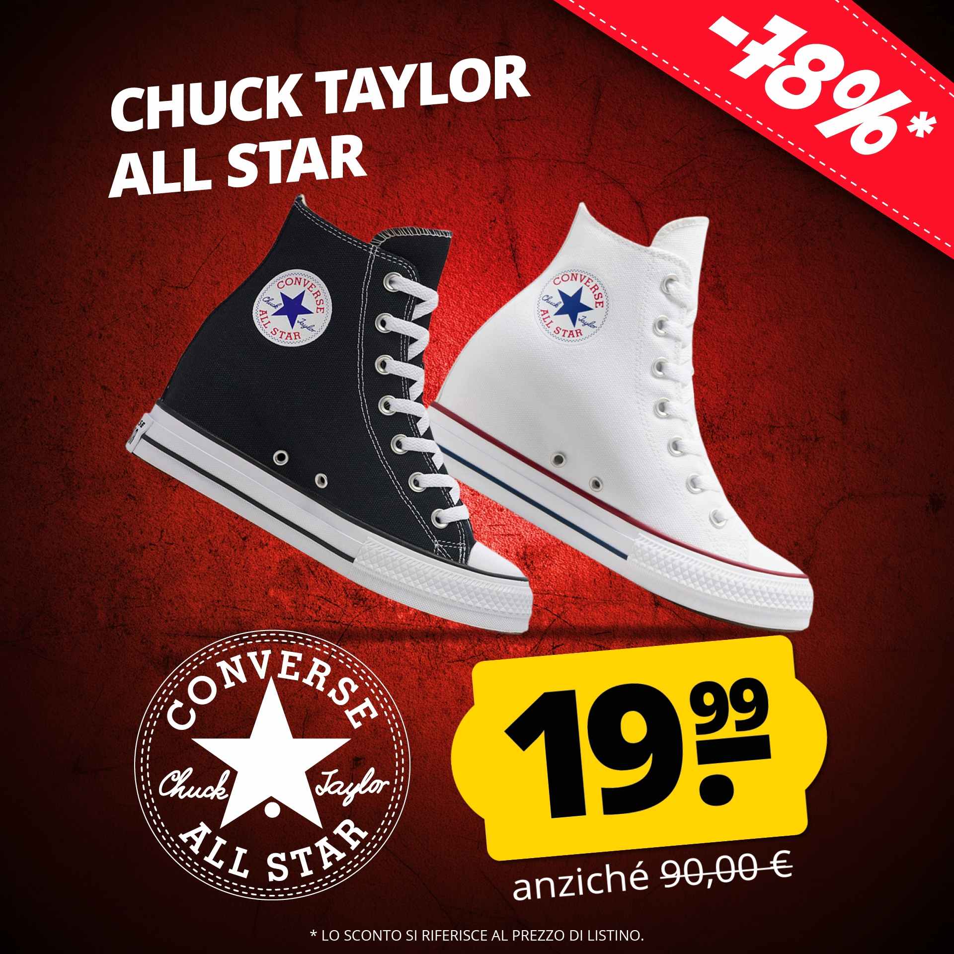 Sneaker da donna Converse Chuck Taylor All Star Wedge Platform