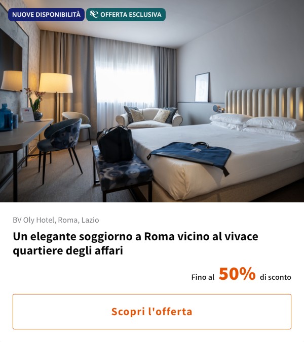 Un elegante soggiorno a Roma vicino al vivace quartiere degli affari