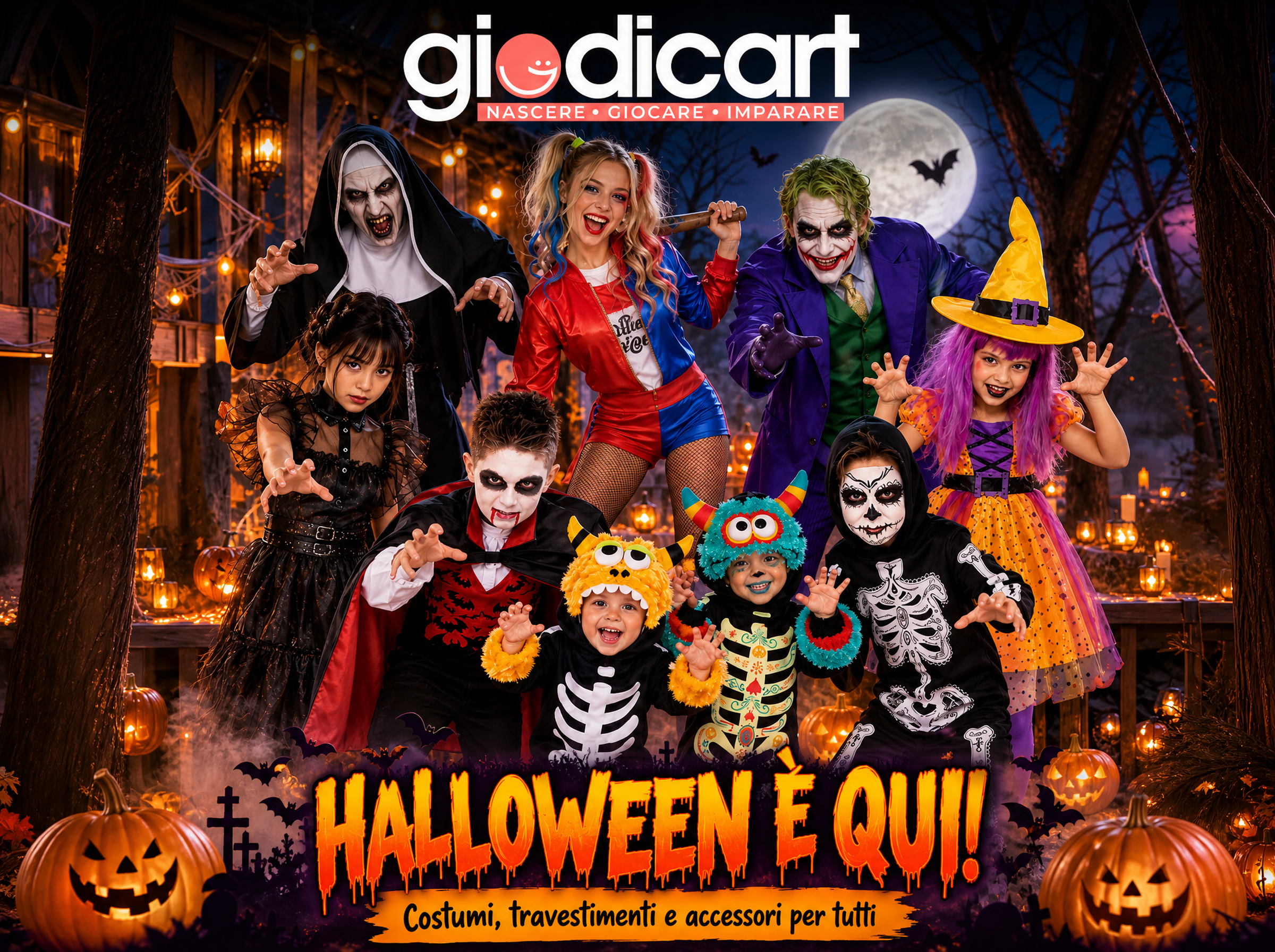 Costumi da paura per piccoli protagonisti