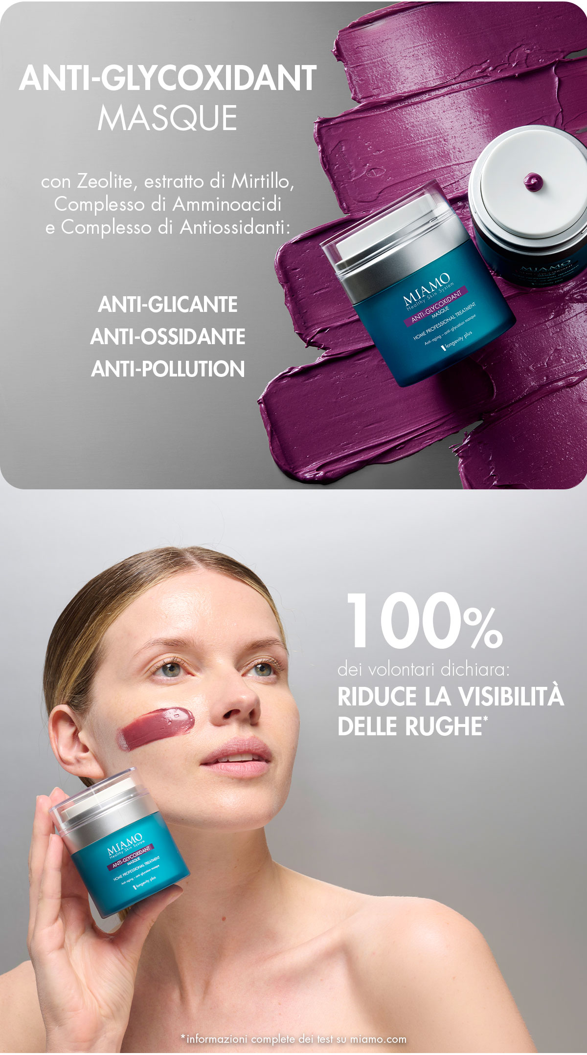 anti-glycoxidant masque