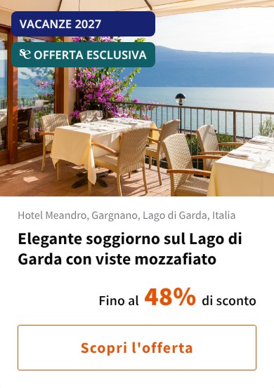 Elegante soggiorno sul Lago di Garda con viste mozzafiato