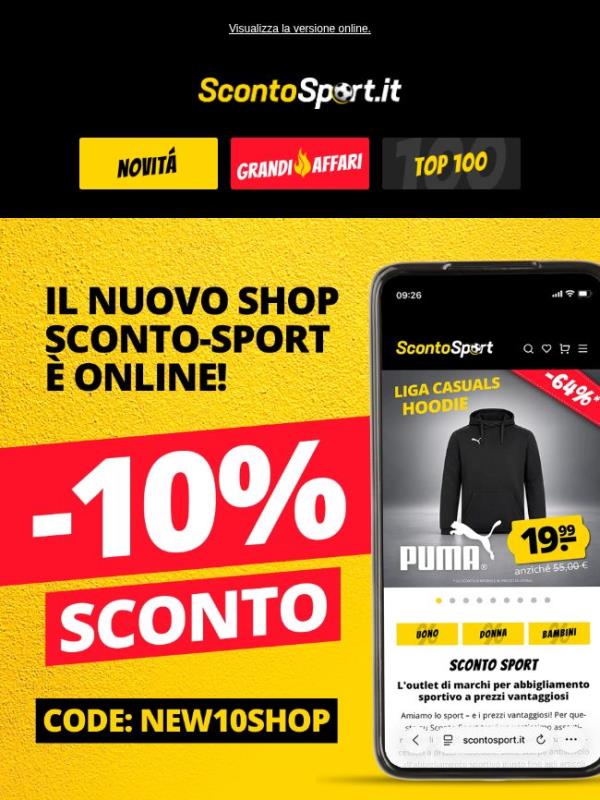 10% di sconto su TUTTO 🤩 Nuovo shop!